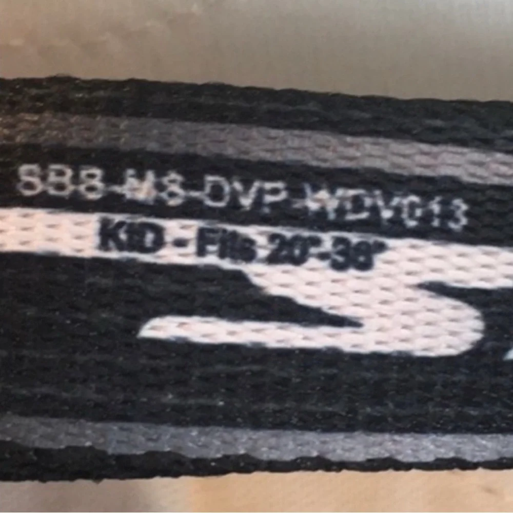 Buckle Down Kids Dodger SRT HellCat Logo Belt NWT